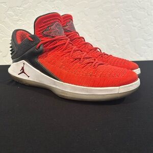 Red and Black Jordan XXXII